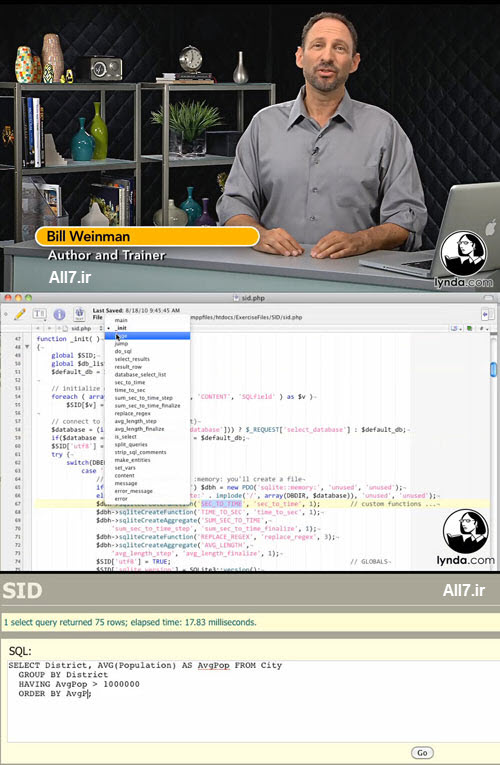 sqlite 3 with php essential training online courses sqlite 3 with php essential training online courses